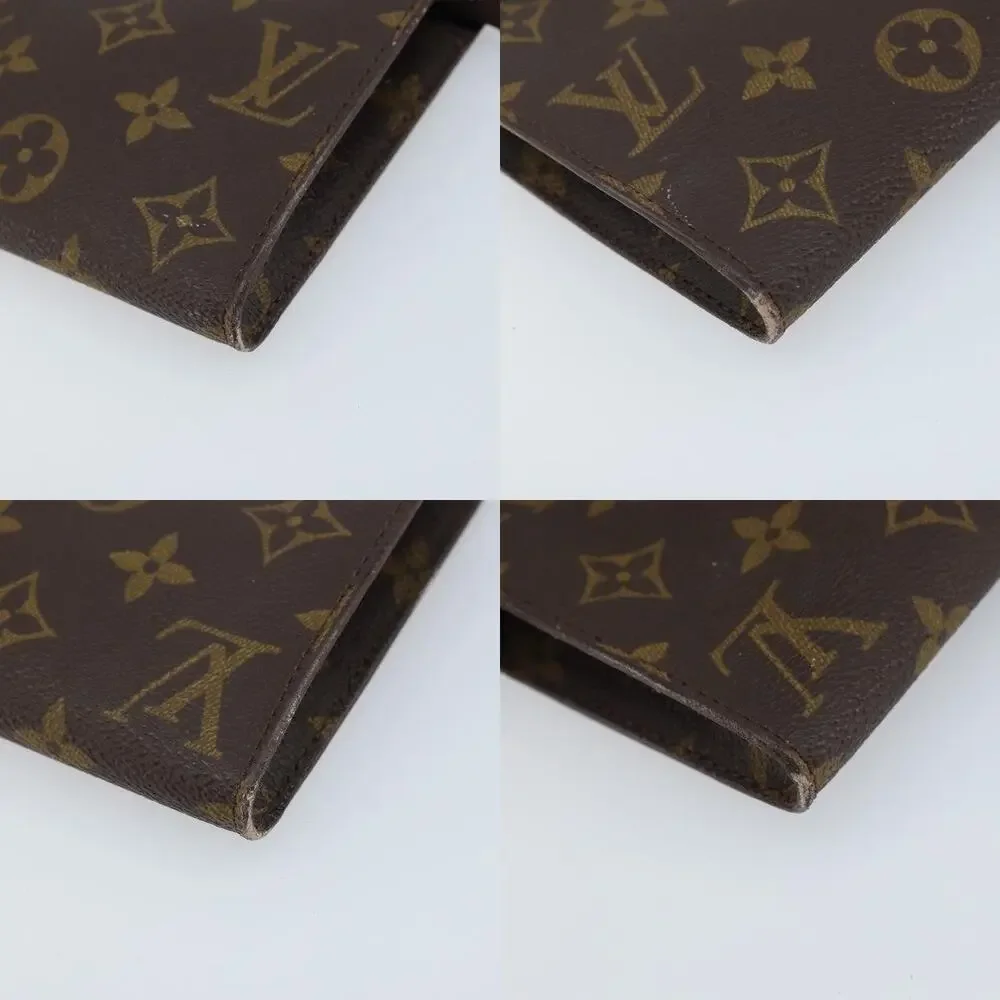 Louis Vuitton Monogram Bucket GM Accessory Pouch Brown